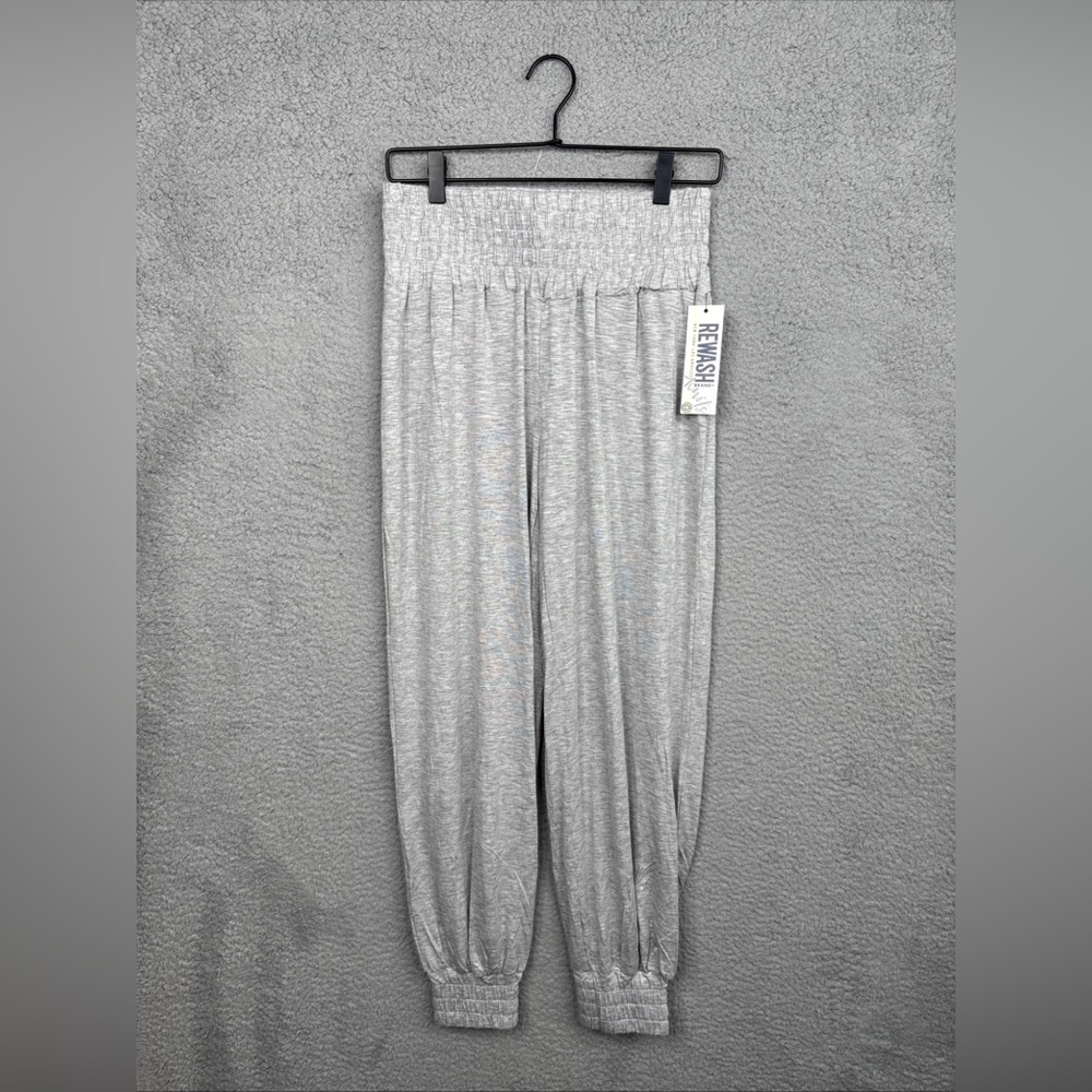 Rewash Brand Easy Jogger NY *LA Lightweight Tight Ankle Gray Women’s Sz S NWT